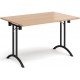 Deco Curved Folding Leg Meeting Room Table 